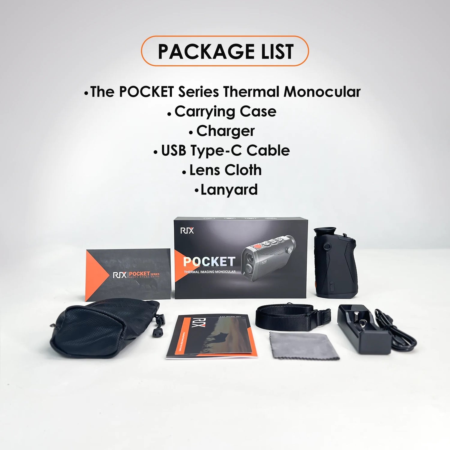 Pocket K2 256x192, 9 mm Värmekamera