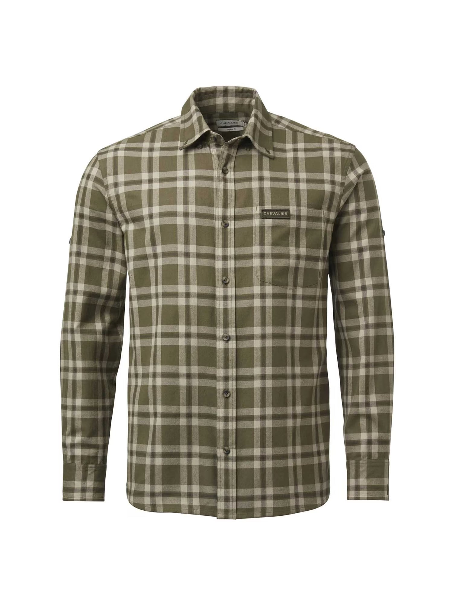 Teal Light Flanellskjorta Men