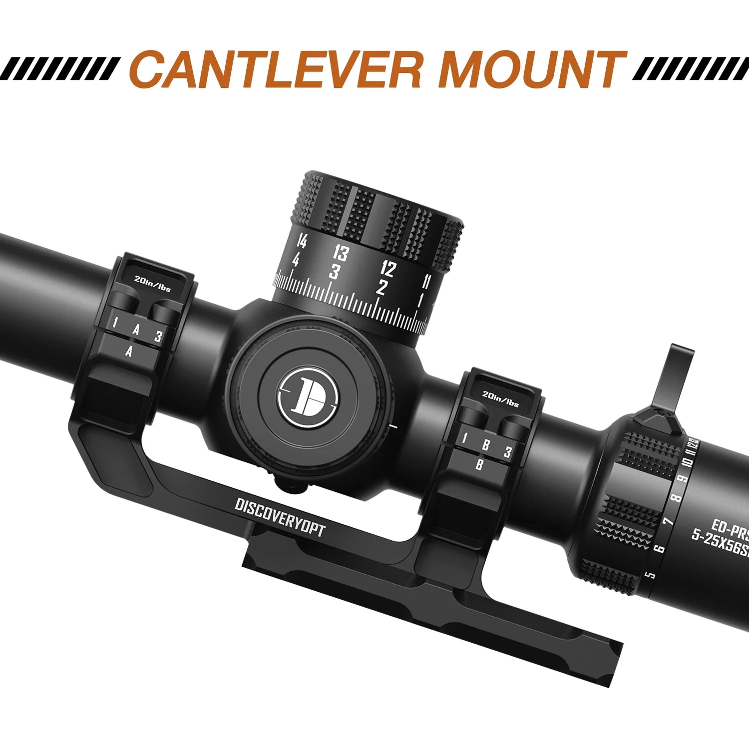 Cantileverfäste 30 mm, 0 MOA