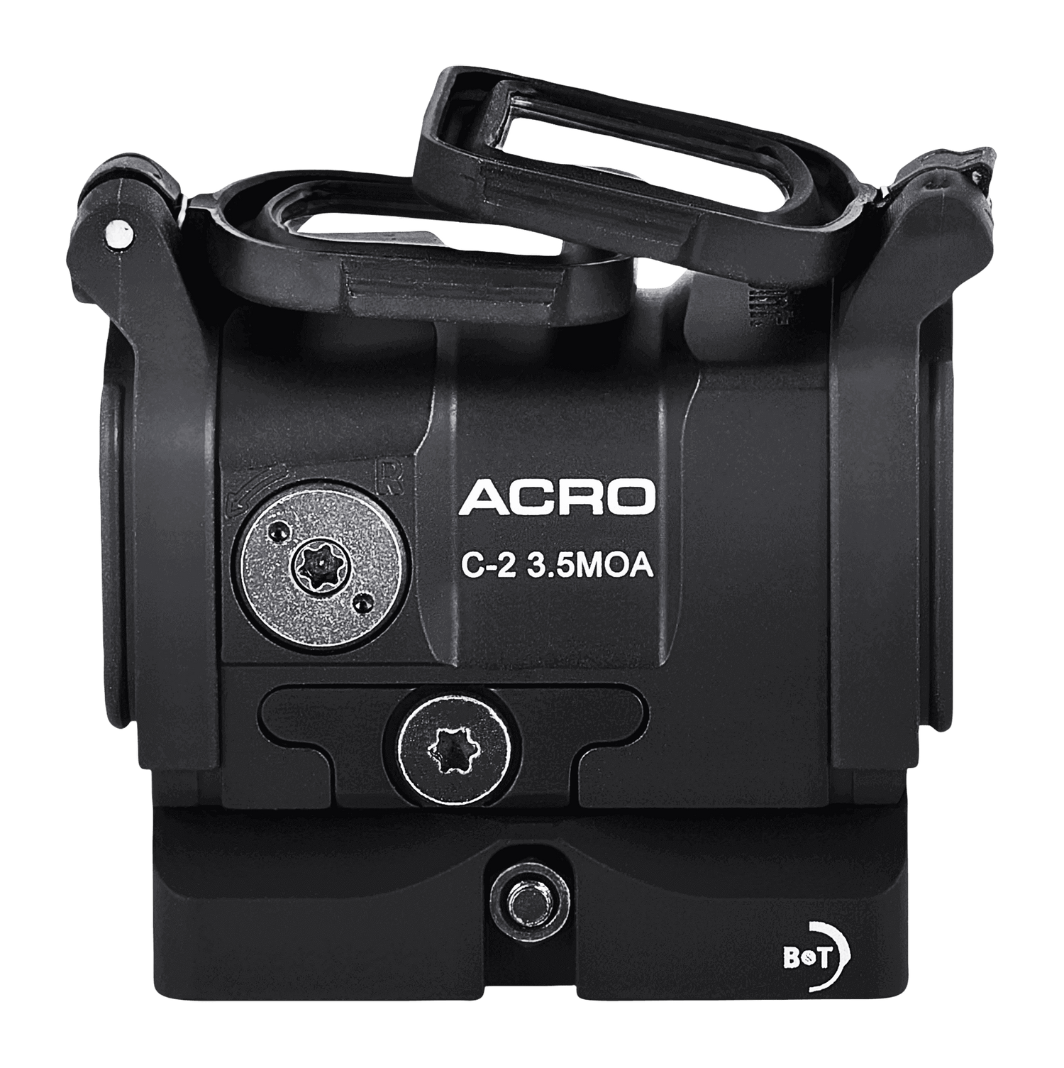 Acro C-2 3,5 MOA, Med Weaver/Picatinny Montage (22 mm högt) och transparenta linsskydd EN STL