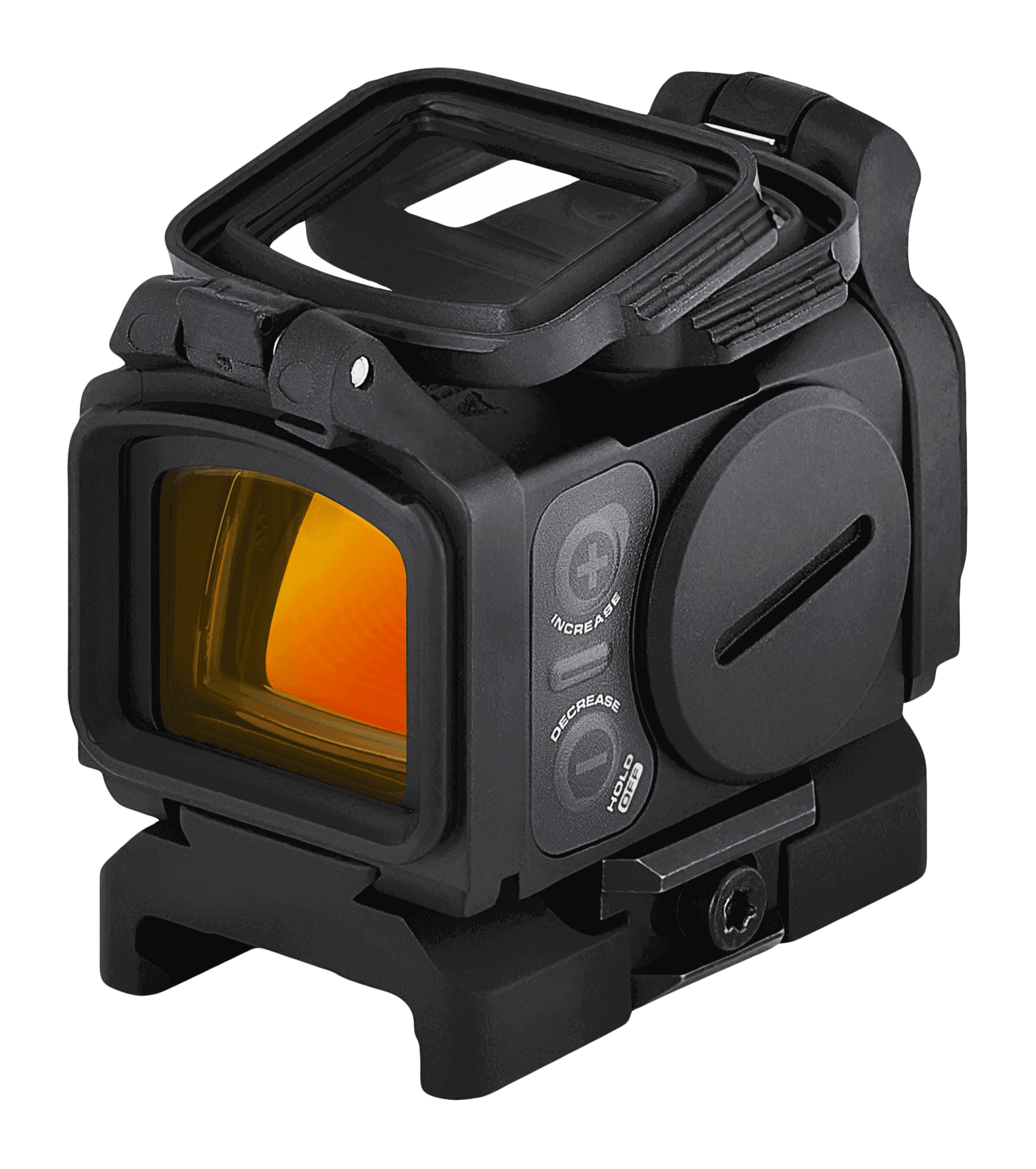 Acro C-2 3,5 MOA, Med Weaver/Picatinny Montage (22 mm högt) och transparenta linsskydd EN STL