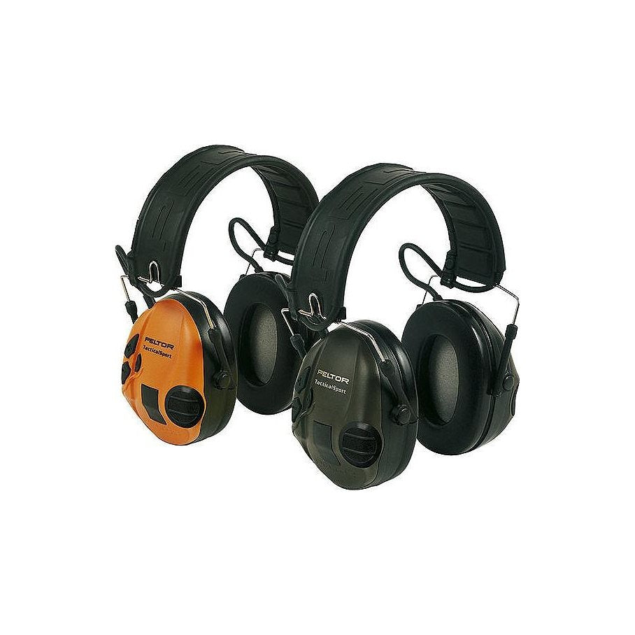 Sportac aktiva hörselskydd. ORANGE/GRÖN / EN STL