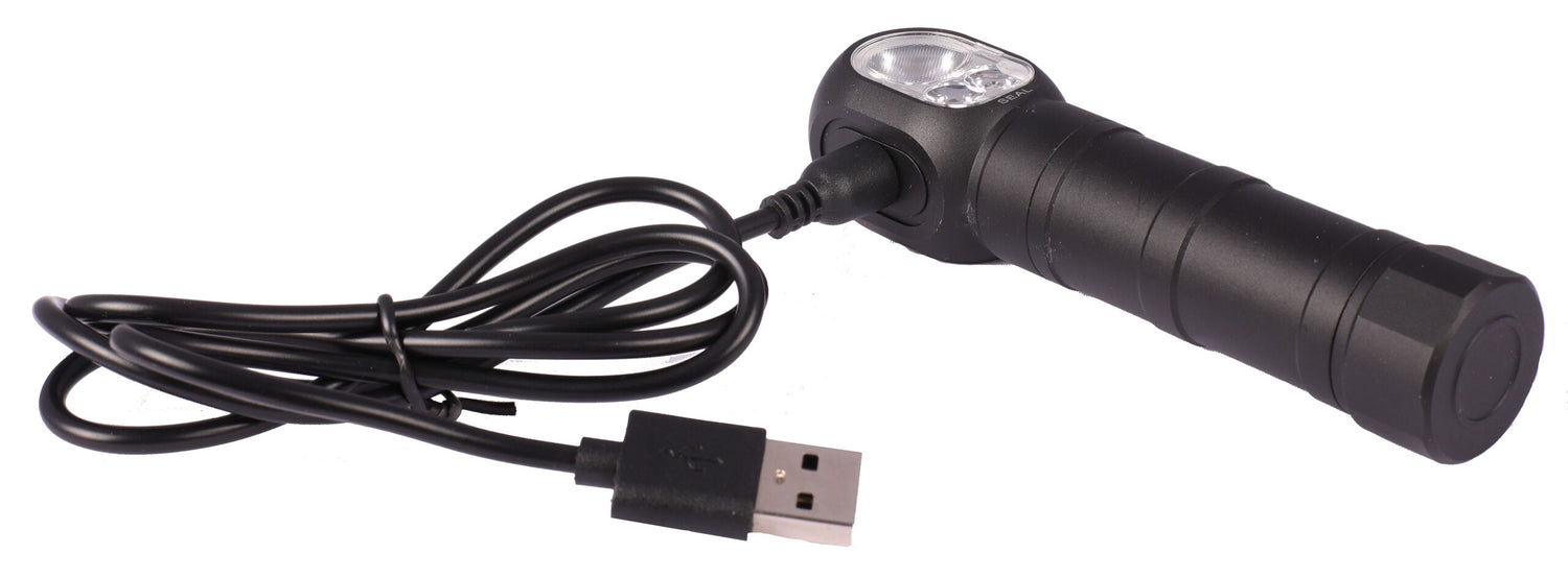 SEAL Multilampa 1200 Lumen Vit/Röd/Grön LED SVART / ONE SIZE