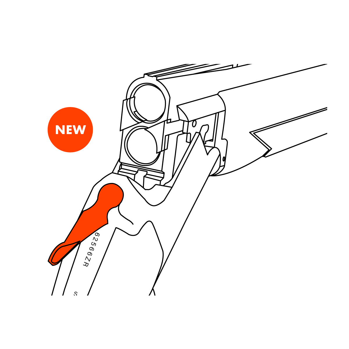 B525 Sporter 1 Adj True Left TRÄ / 12/76 (76 CM)