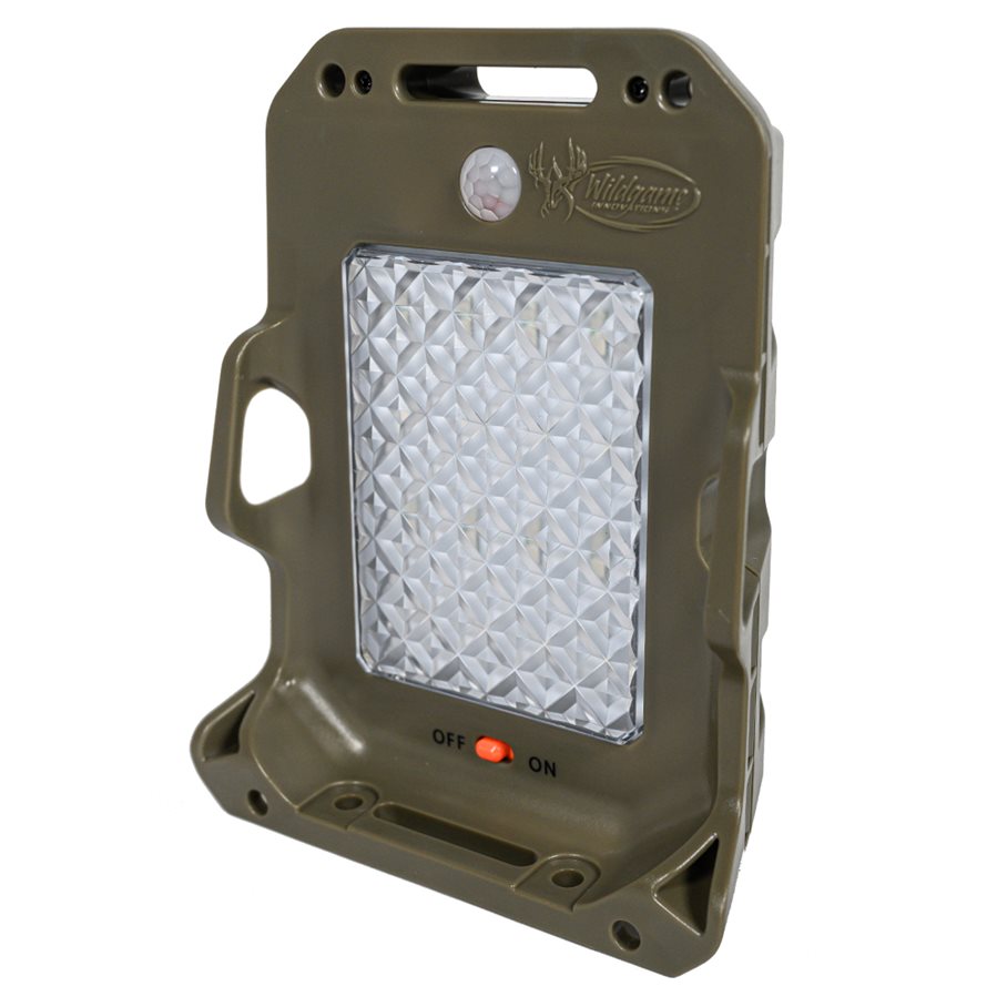 Belysning till foderplats Moonshine m rörelse sensor och solpanel GRÖN / EN STL