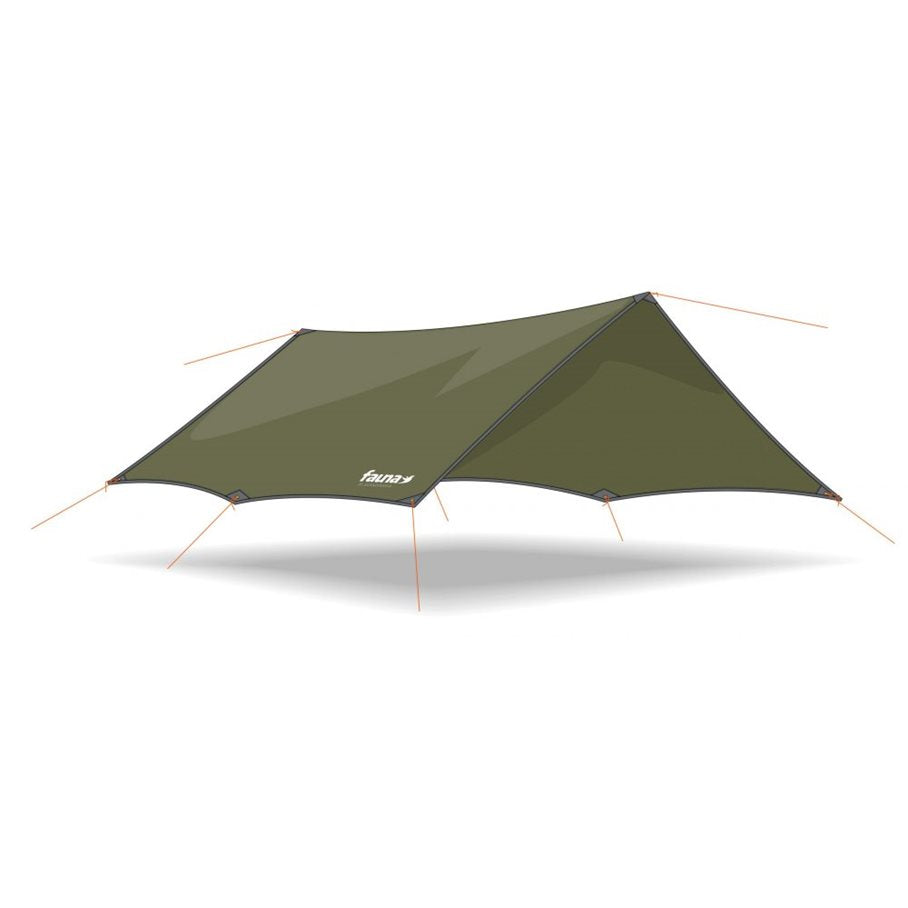 Tarp Standard 3x3 m OLIVEGREEN / EN STL