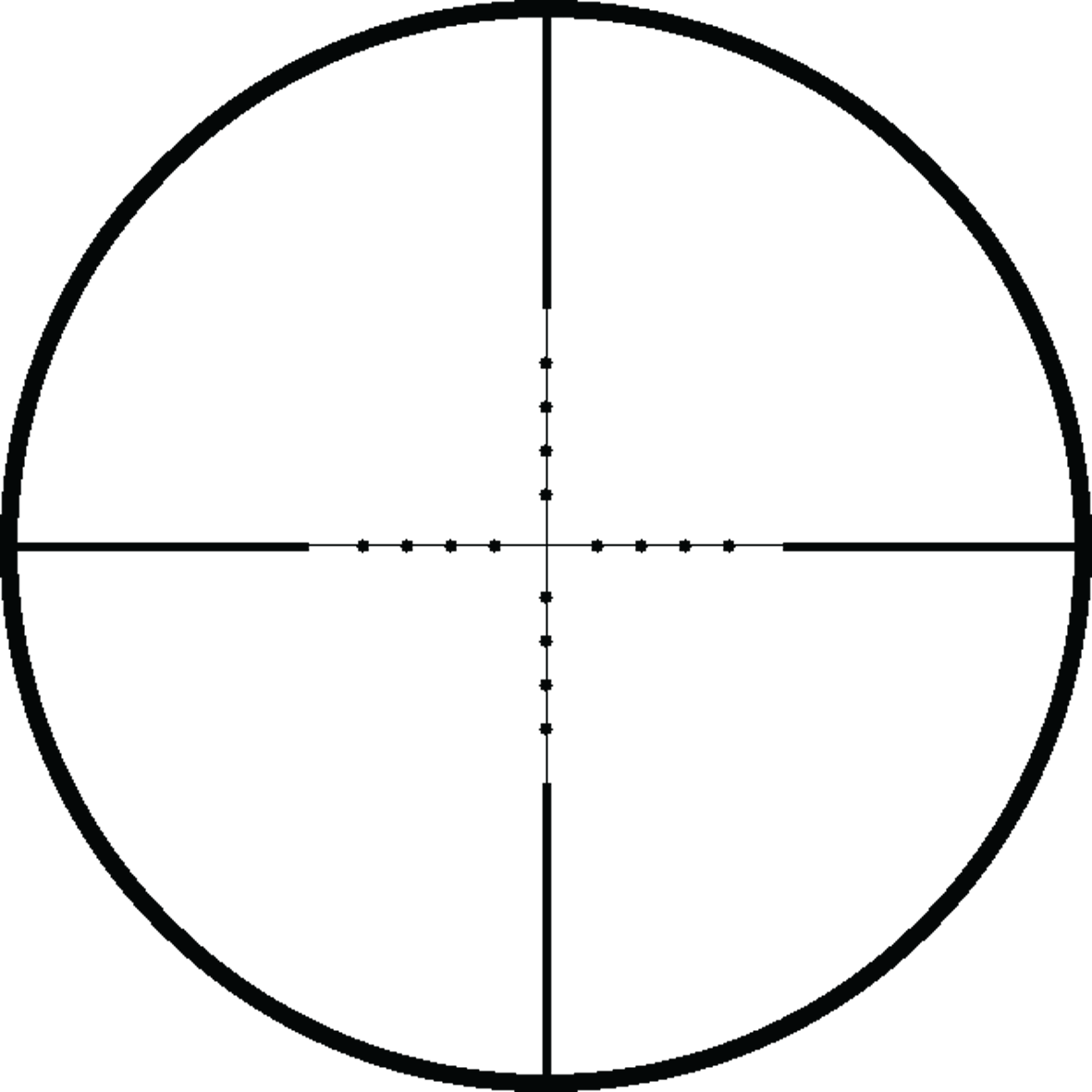 Vantage 2-7x32 AO, Riktmedel Mil Dot Belyst EN STL