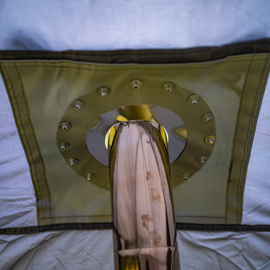 Bastutält 2.0 - endast tält - ett stort fönster EN STL