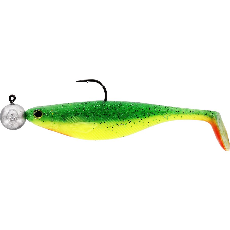 Shadteez Rigged n Ready 12 cm 15 g 4/0, Stinger Stl 6, 3 st BASS ORANGE / EN STL