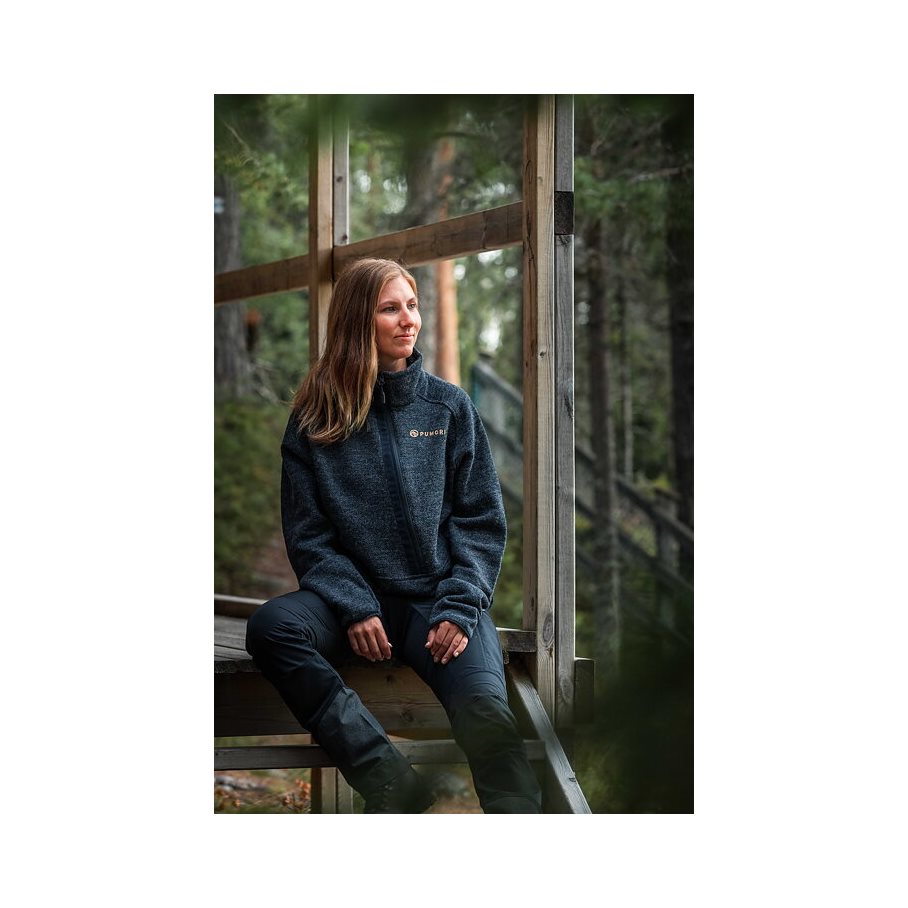 Hotagen Ulltröja GRÅBLÅ / XS