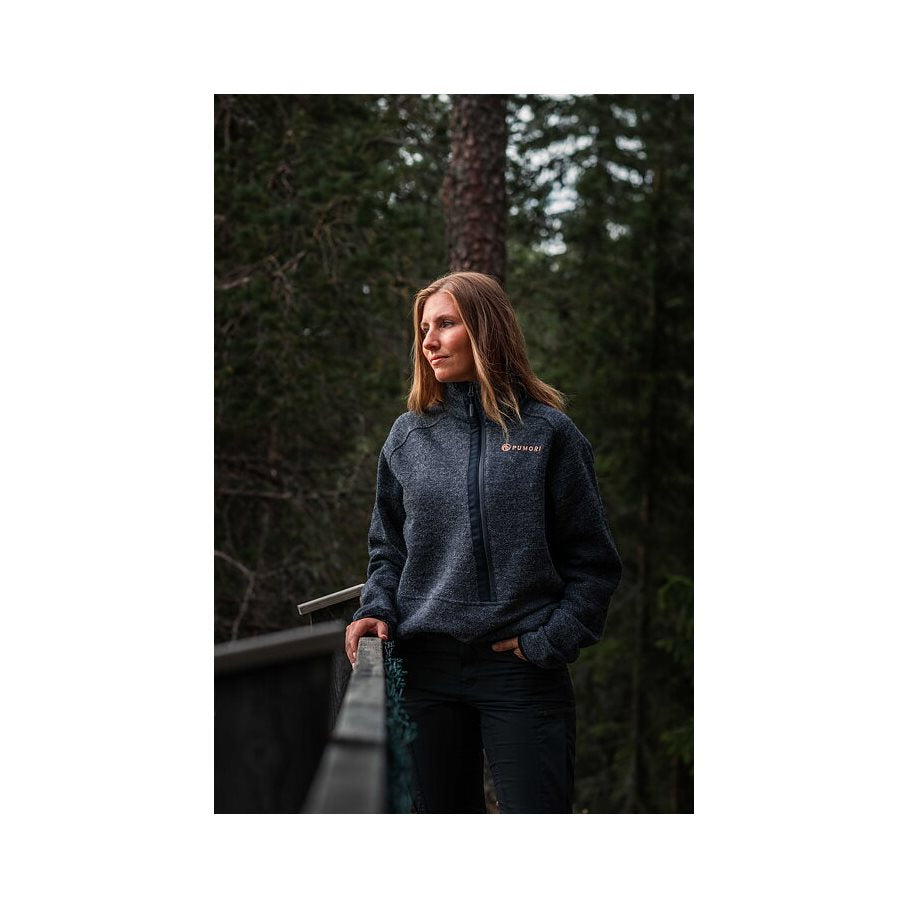 Hotagen Ulltröja GRÅBLÅ / XS