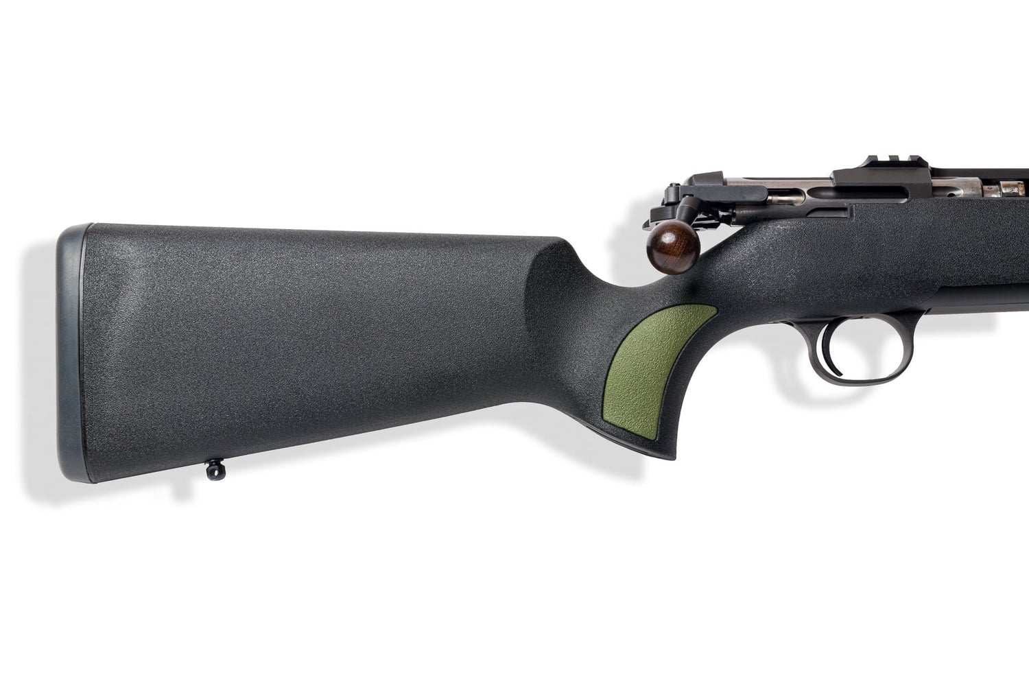 Syntet SVART/GRÖN / .308 WIN / 17 MM / 51 CM / 20