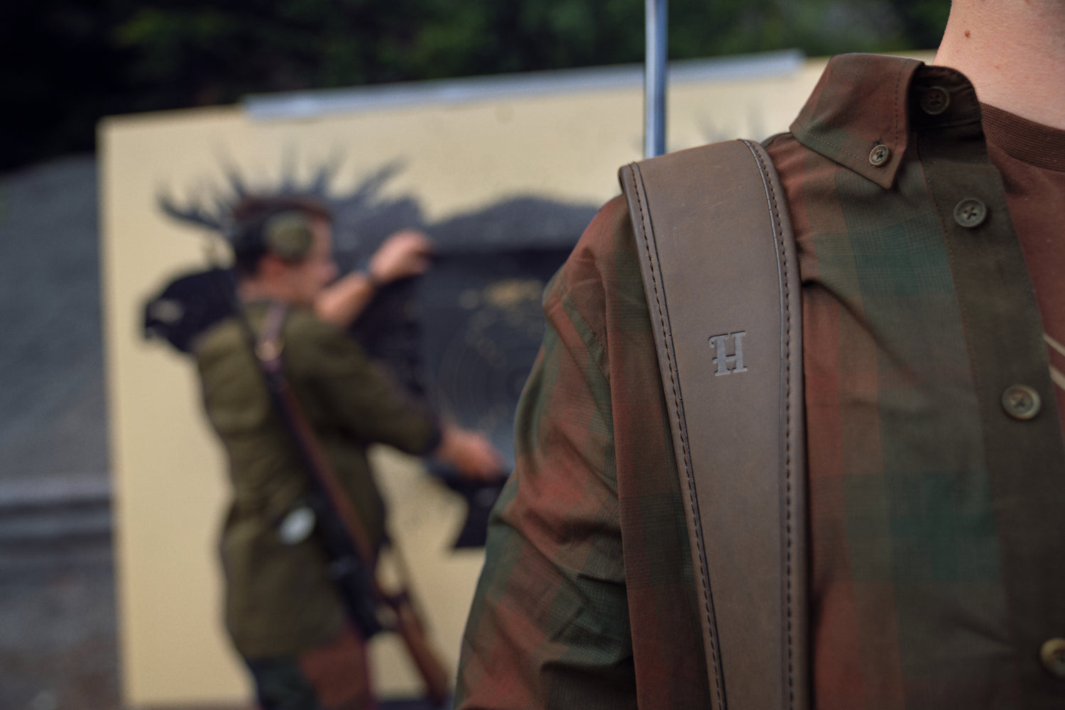 Akkan skjorta BURGUNDY / M