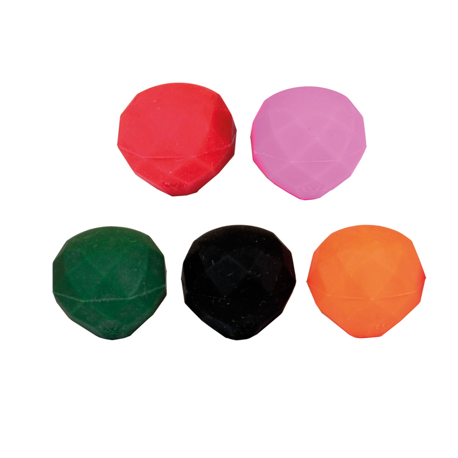 Slutstycksknopp Diamond BLACK / EN STL