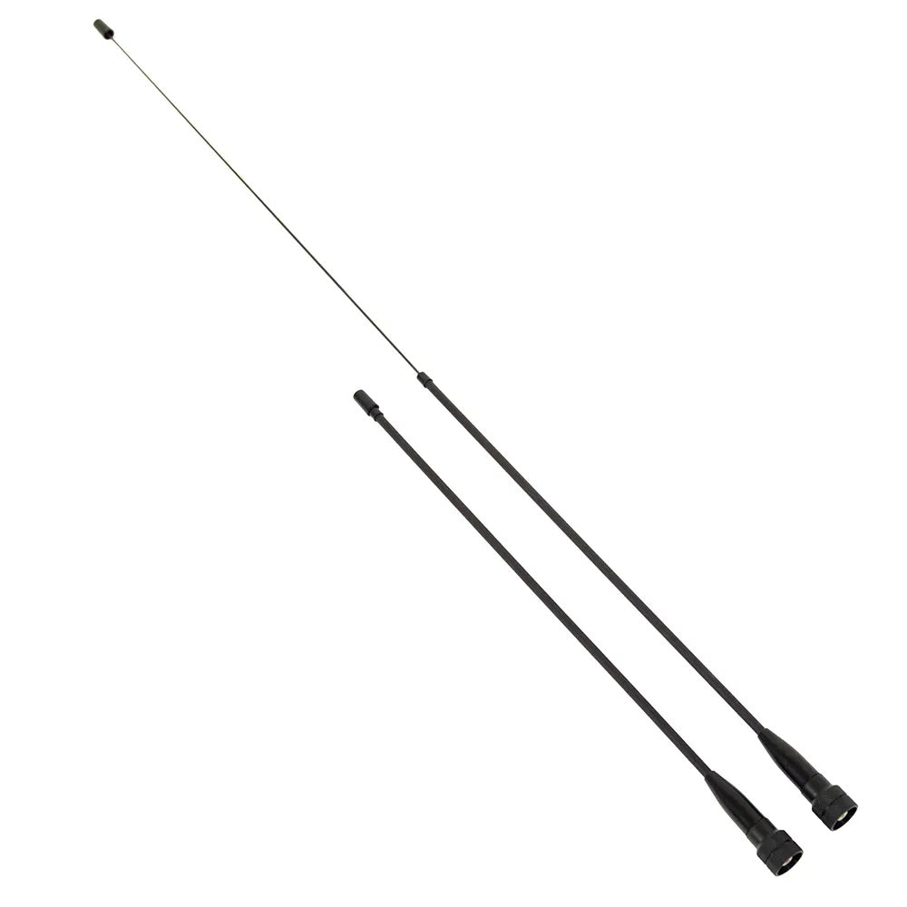 Teleskopantenn 297 mm till ca 545 mm.för 155MHz med Icom J-kontakt SVART / EN STL