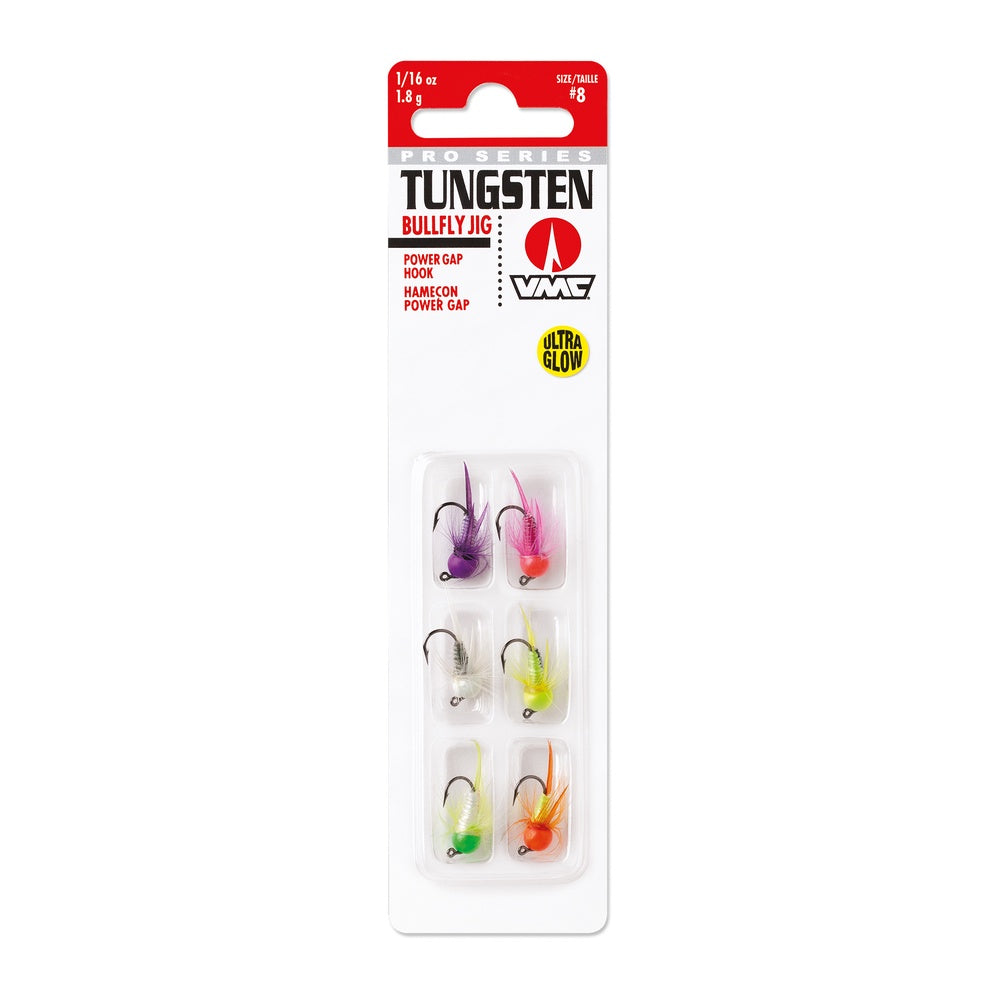 Tungsten Bullfly Kit GLOW / 0,9 G