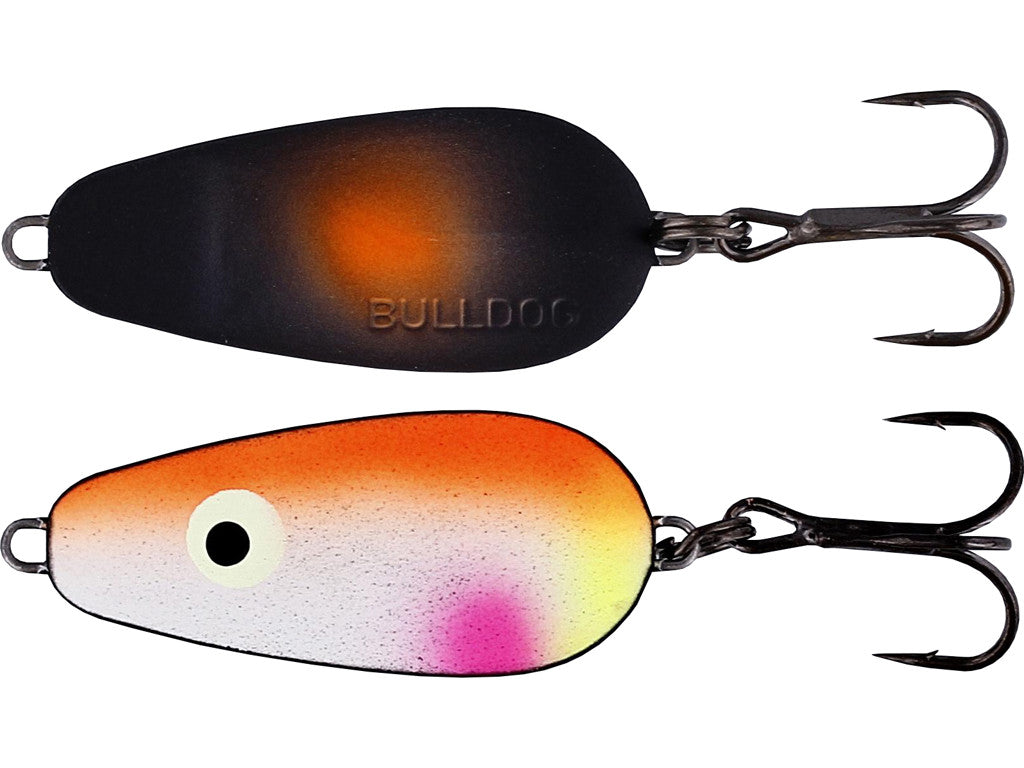 Bulldog Skeddrag BLACK AND ORANGE / 3,3 CM OCH 4 GRAM