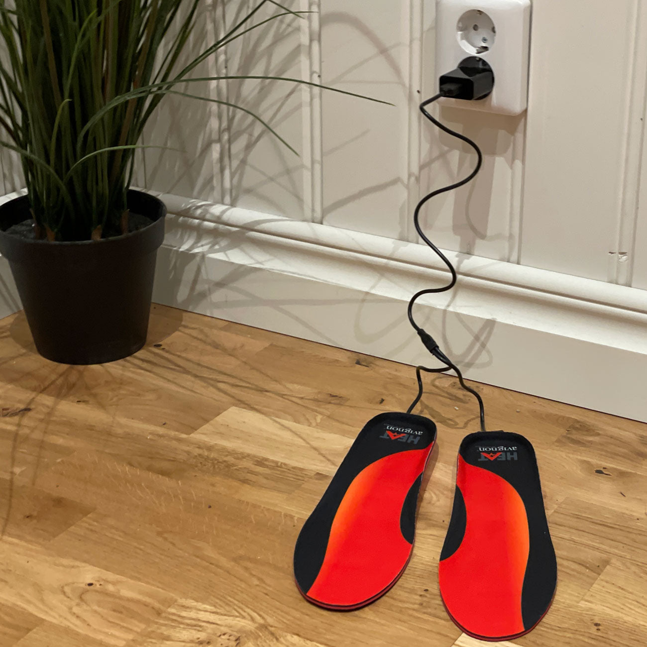 Värmesula med Fjärrkontroll SVART/RÖD / L/XL