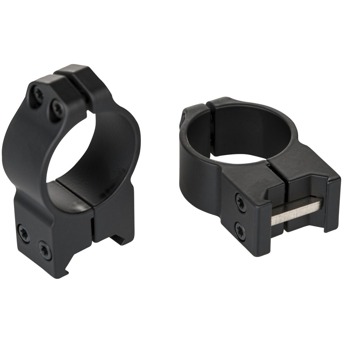 Stålfästen 36mm fast Weaver style SVART / ONE SIZE