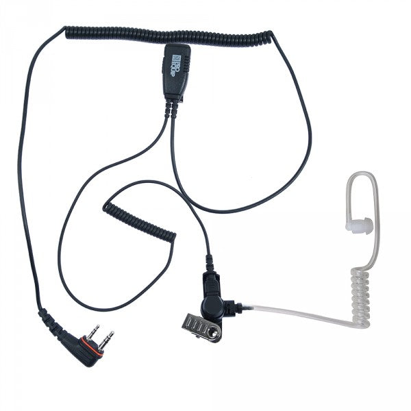 PRO-P220LP Mini PTT med låsfunktion och akustisk luftslang ONE SIZE