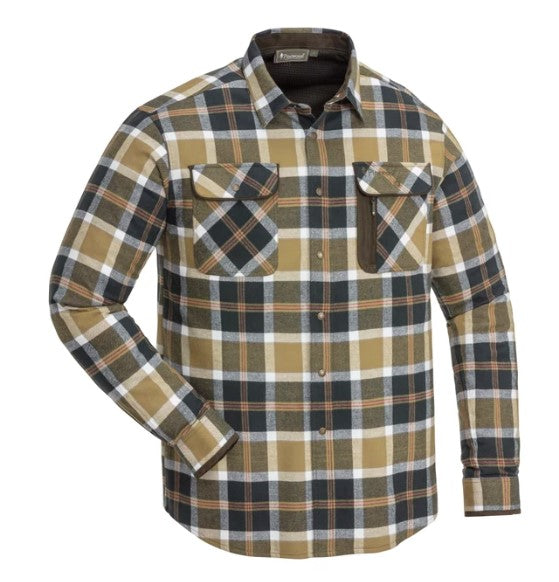 Skjorta Cornwall MÖRKGRÖN/BRONZE / S