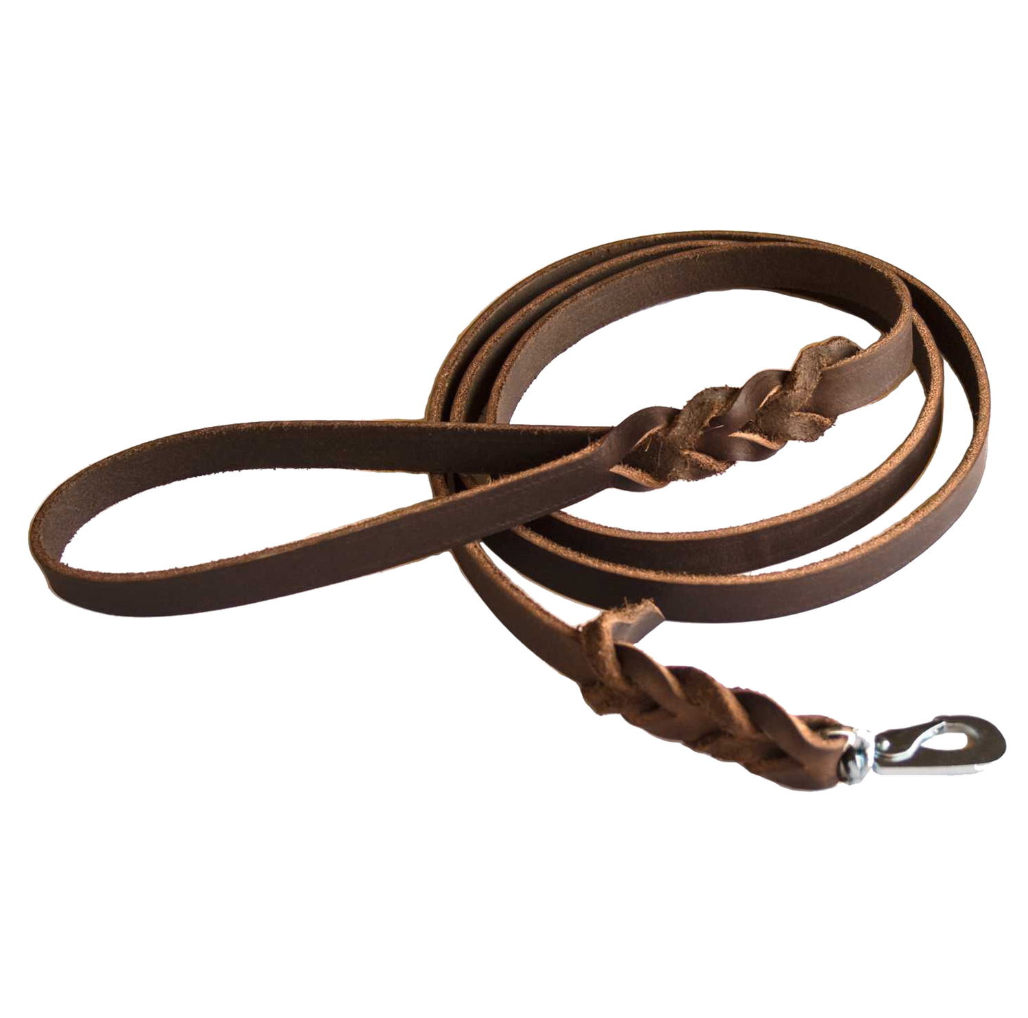 Läderkoppel 180 cm, 12mm BRUN / ONE SIZE