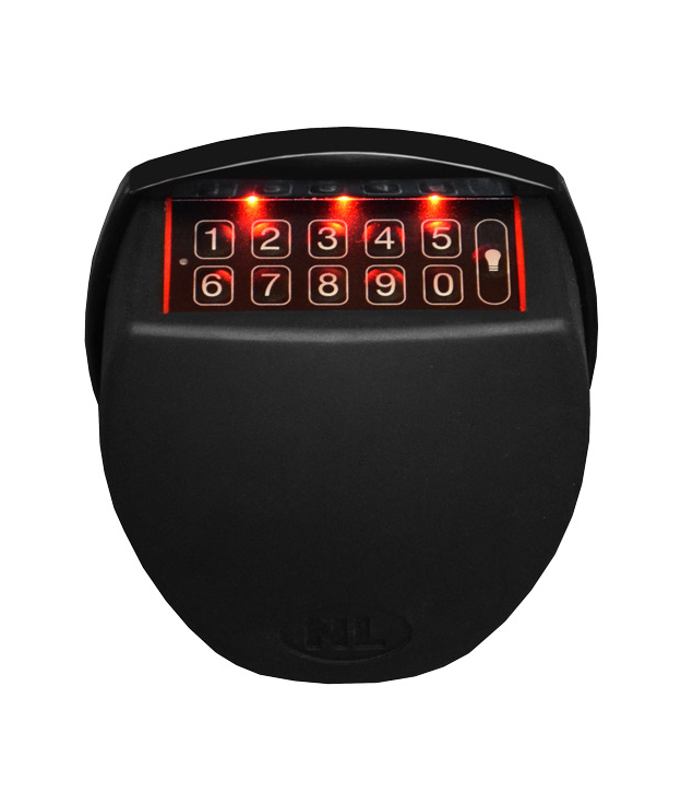 Vapenskåp Scandinavian Safe SP 88 med brandbox Inkl Led-belysning och frakt! SVART / UTAN KODLÅS