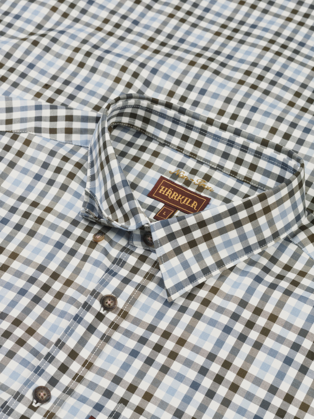 Heritage Skjorta BLUE CHECK / S