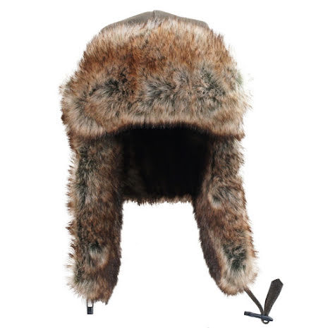 Flaps Mössa Syntetpäls BRUN / 57