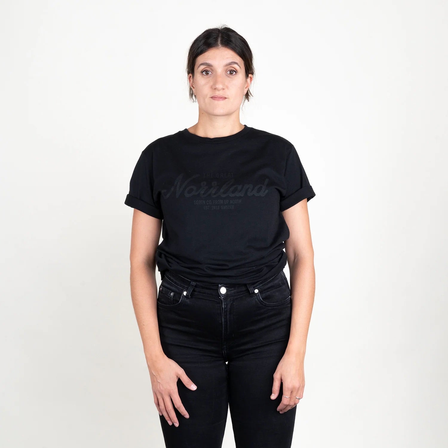 Great Norrland T-shirt BLACK / XS