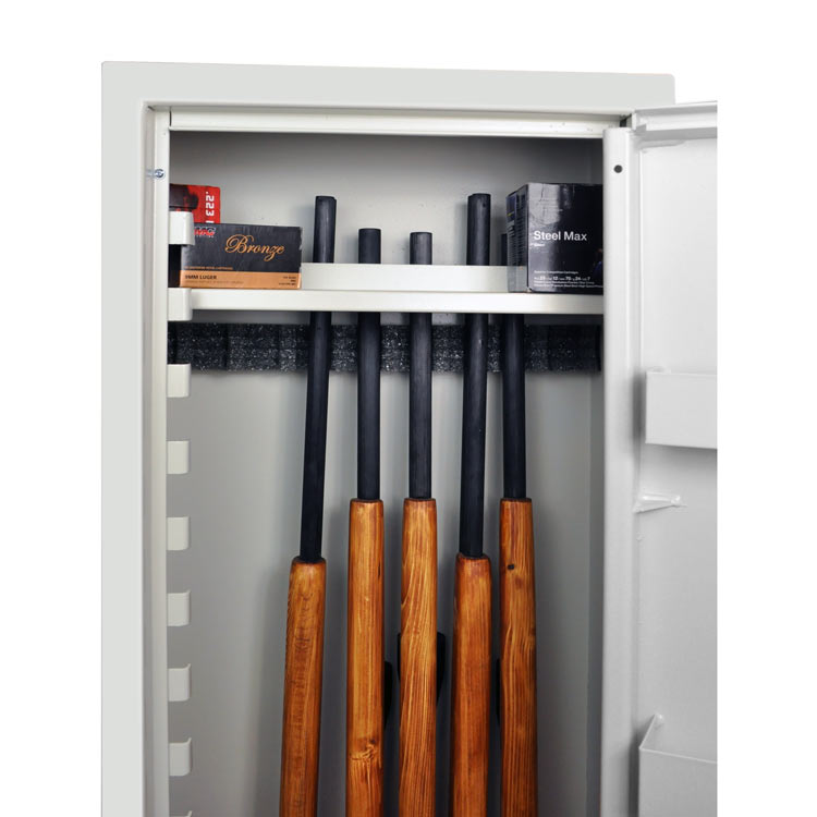 Vapenskåp SP8 Mini Inkl Led-belysning och frakt! SVART / UTAN KODLÅS