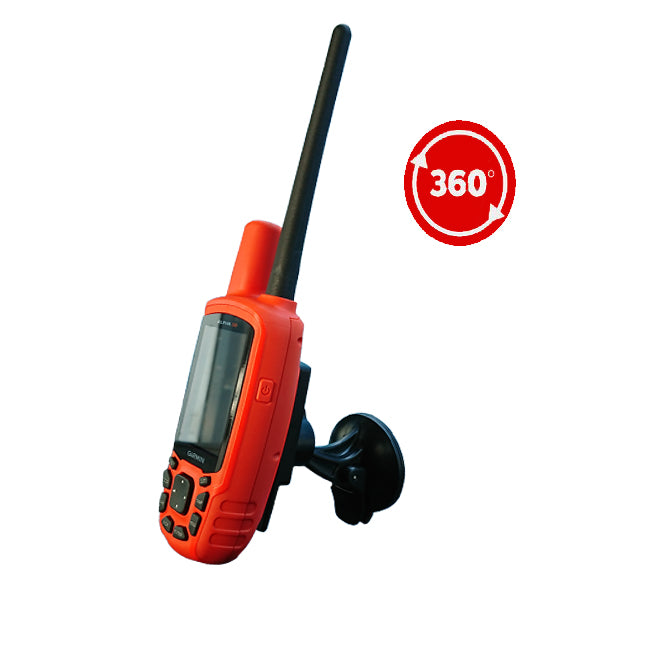 GPS hållare till Garmin Astro/Alpha med sugfäste, kulled ONE SIZE