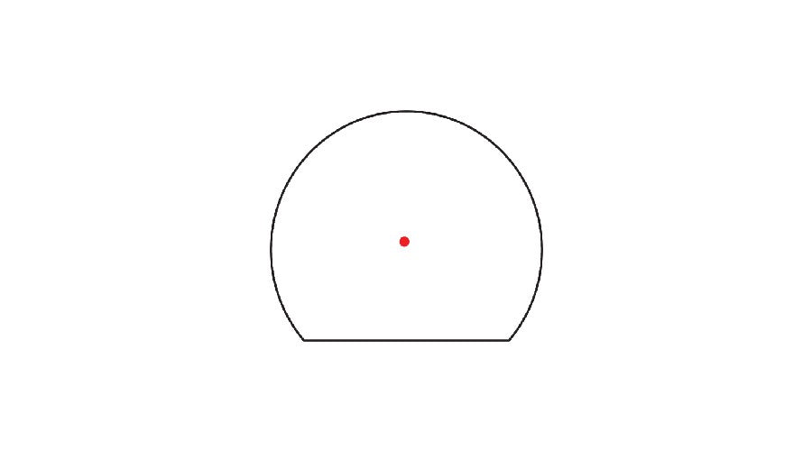 SRO3 5 MOA Red Dot ONE SIZE