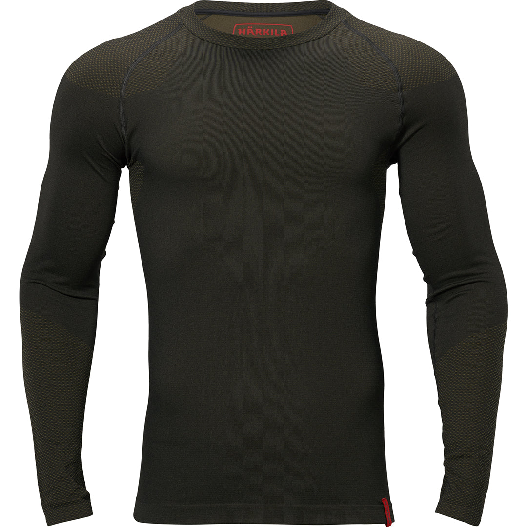 Base Active L/S Underställströja DARK WILLOW GREEN / XS/S