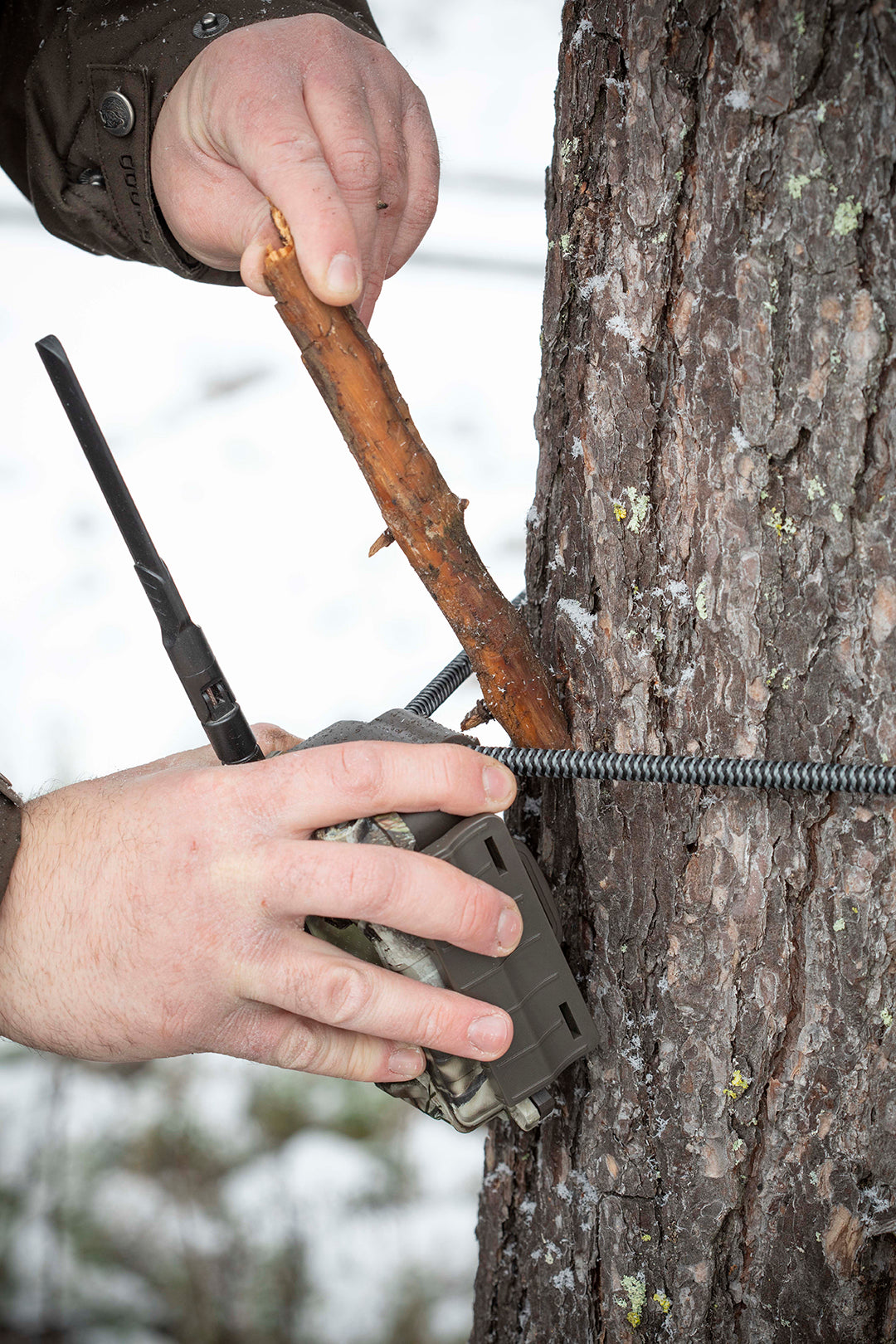 Bungy, Elastiskt monteringsrep m. snabblås ONE SIZE