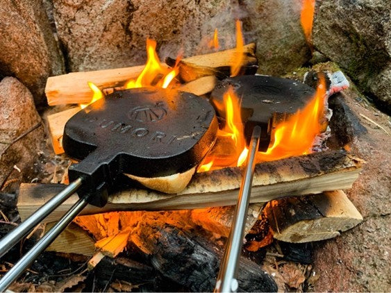 Mackjärn med Björntass SVART / EN STL