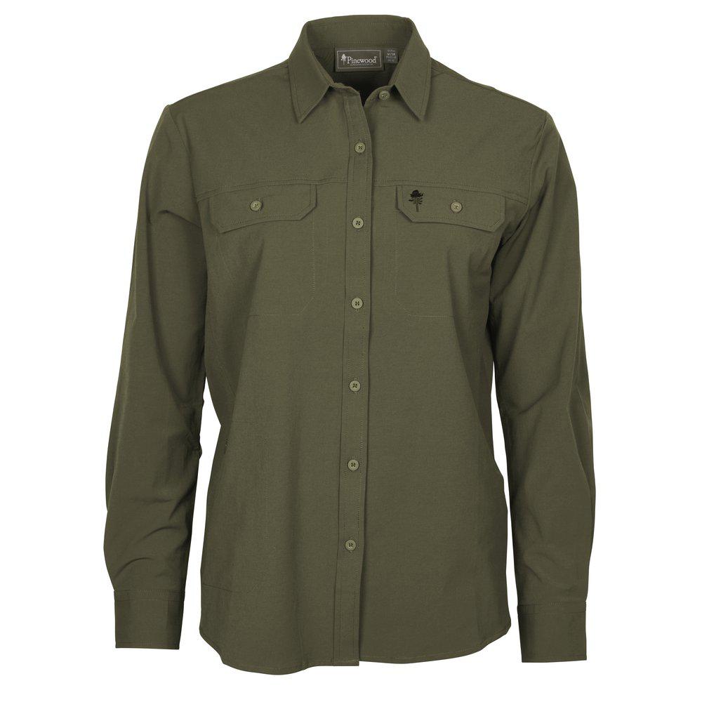 Everyday Travel L/S Skjorta Dam GRÖN / XS