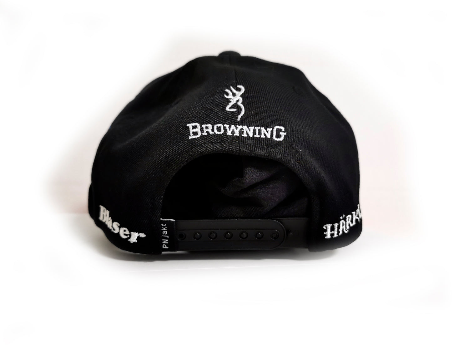 Keps Team PN Jakt med böjd skärm NY MODELL SVART / ONE SIZE