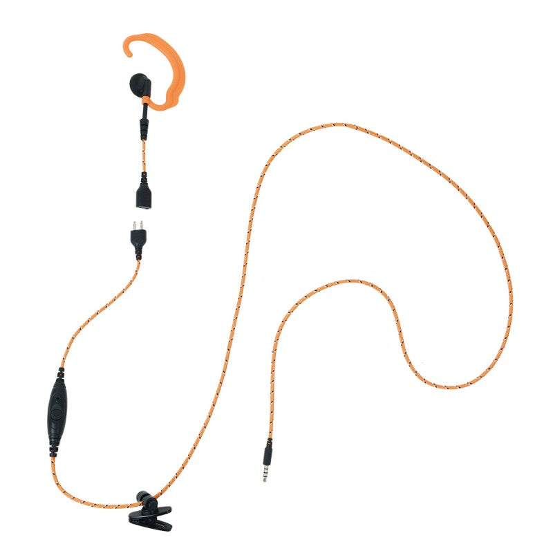 PRO-U410 Telefonheadset med tygkabel och Peltoranslutning ONE SIZE