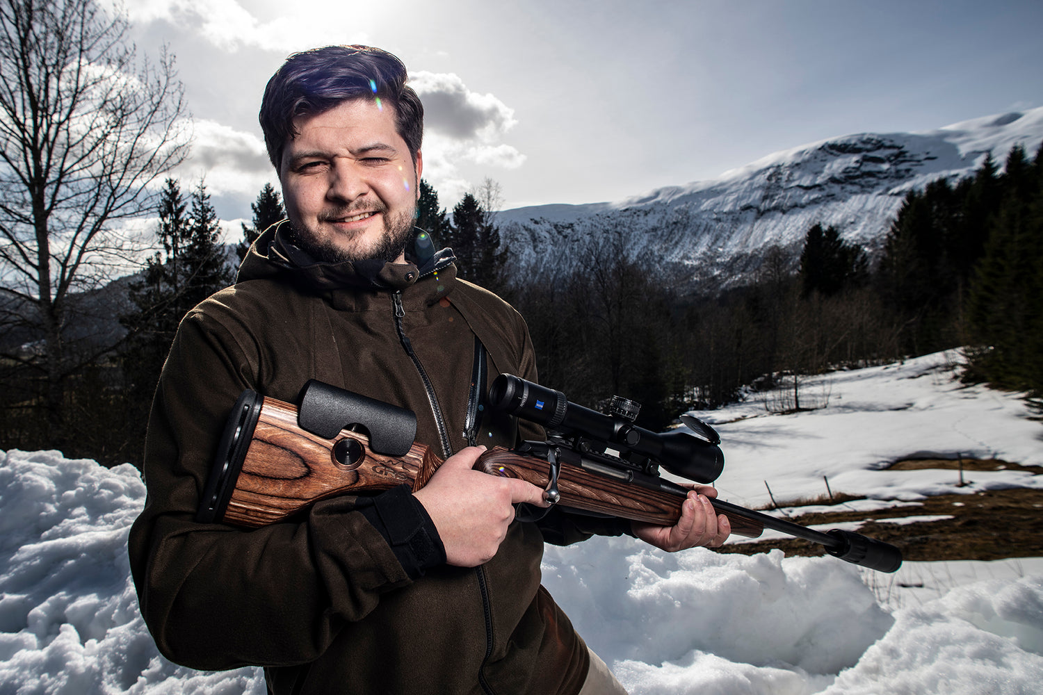 Hunter Light ORANGE/SVART / BROWNING A-BOLT SA