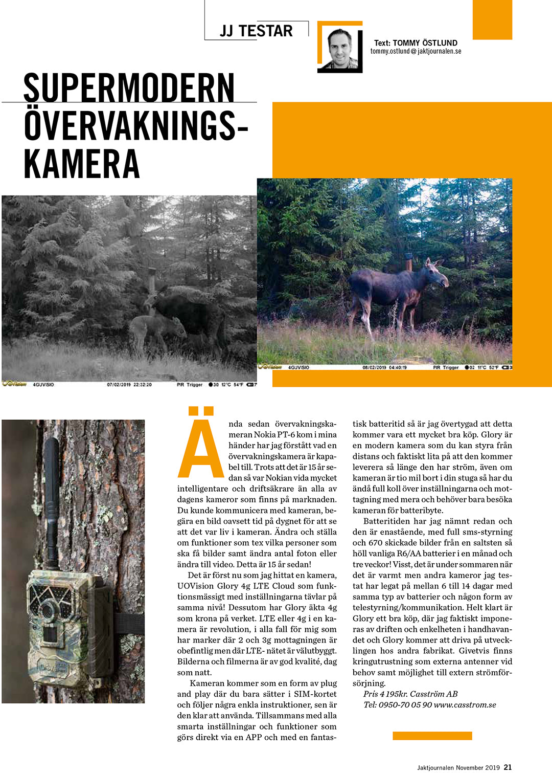 Åtelkamera Glory MK2 4G/LTE 20mp - Cloud-App ONE SIZE