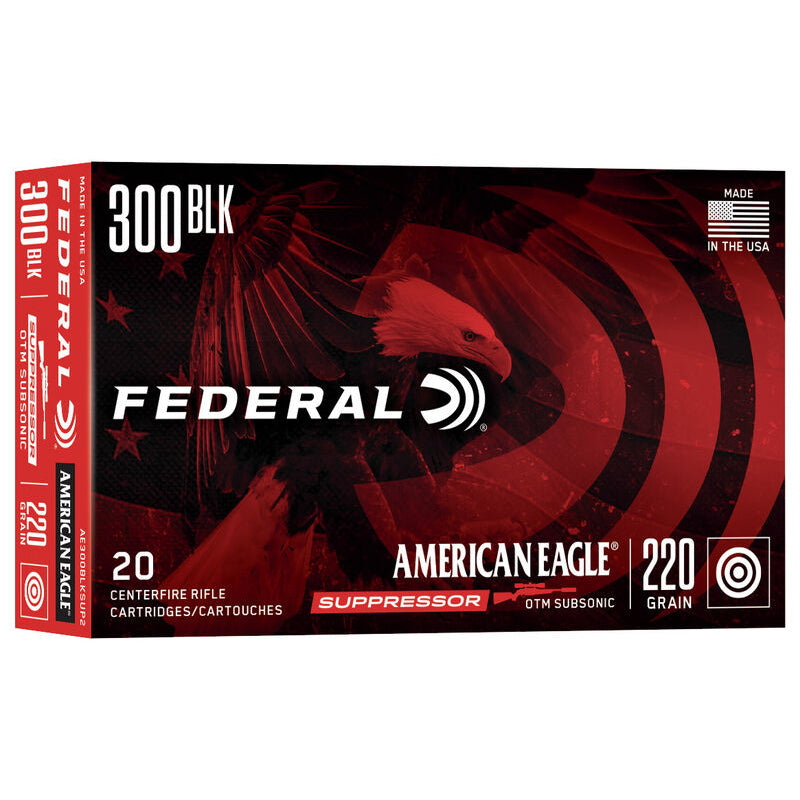 American Eagle .300 BLK OTM SubSonic EN STL