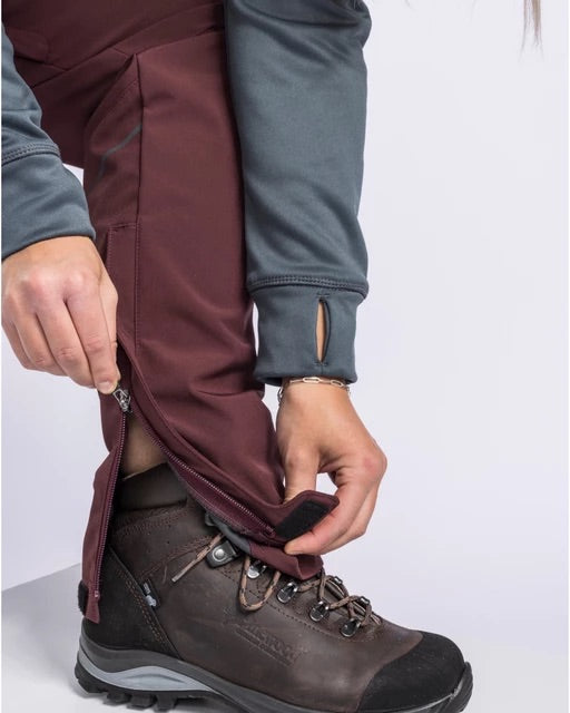 Byxa Wilda Stretch Shell Dam EARTH PLUM / 36