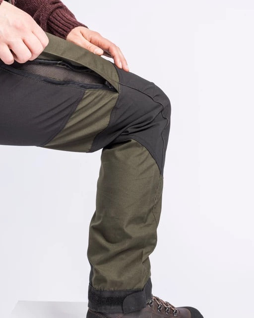 Byxa Caribou TC Dam MOSSGRÖN/SVART / 36