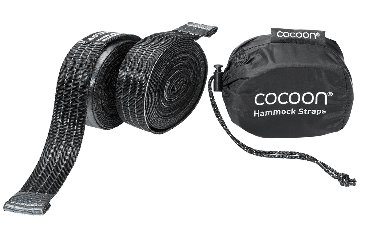 Hammock Straps BLACK/GREY / EN STL