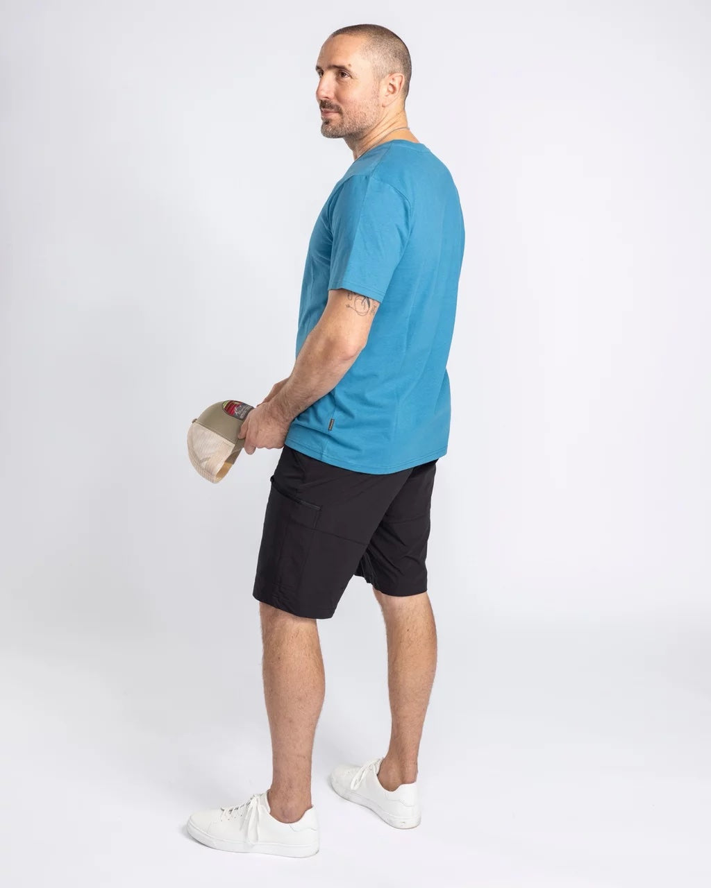 Outdoor Life T-shirt Men MÖRK GRÖN / S