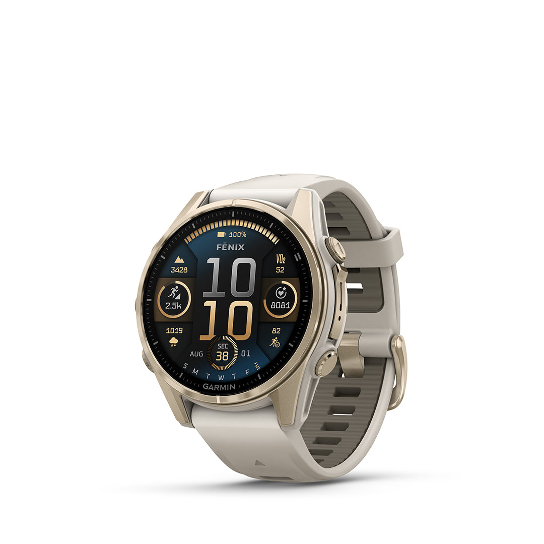 Fenix 8 AMOLED Sapphire 43 mm SOFT GOLD/FOG GRAY / ONE SIZE