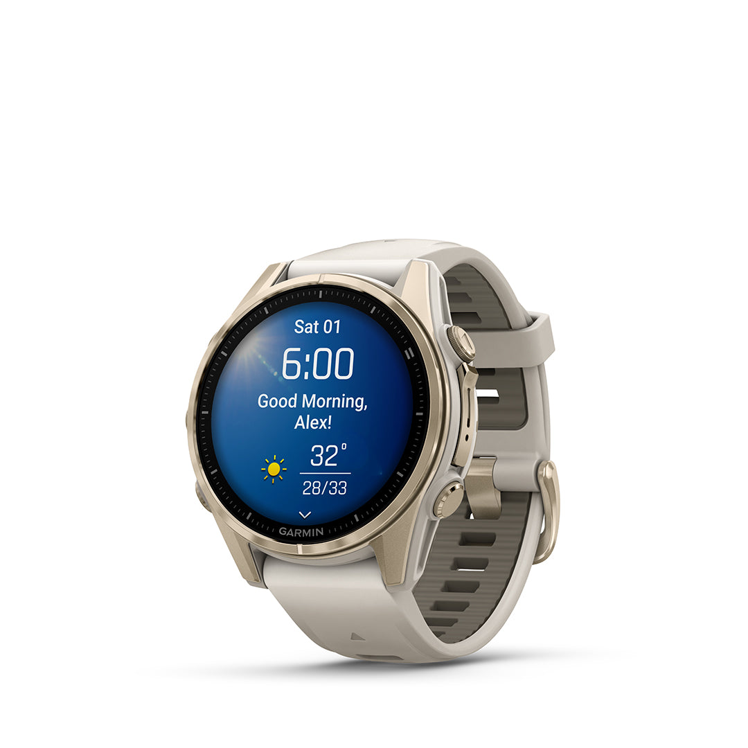 Fenix 8 AMOLED Sapphire 43 mm SOFT GOLD/FOG GRAY / ONE SIZE