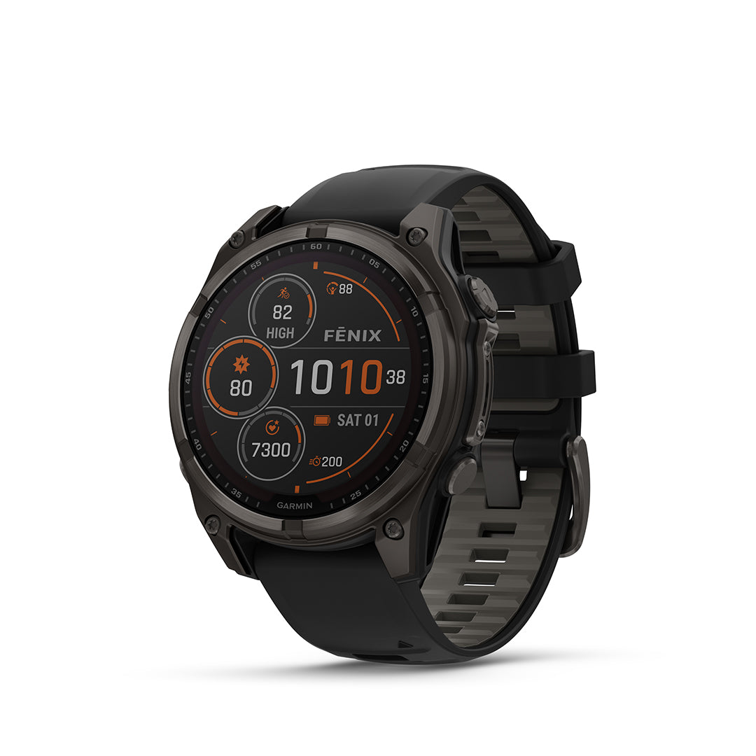 Fenix 8 Solar Sapphire 47 mm TITANIUM/BLACK / ONE SIZE