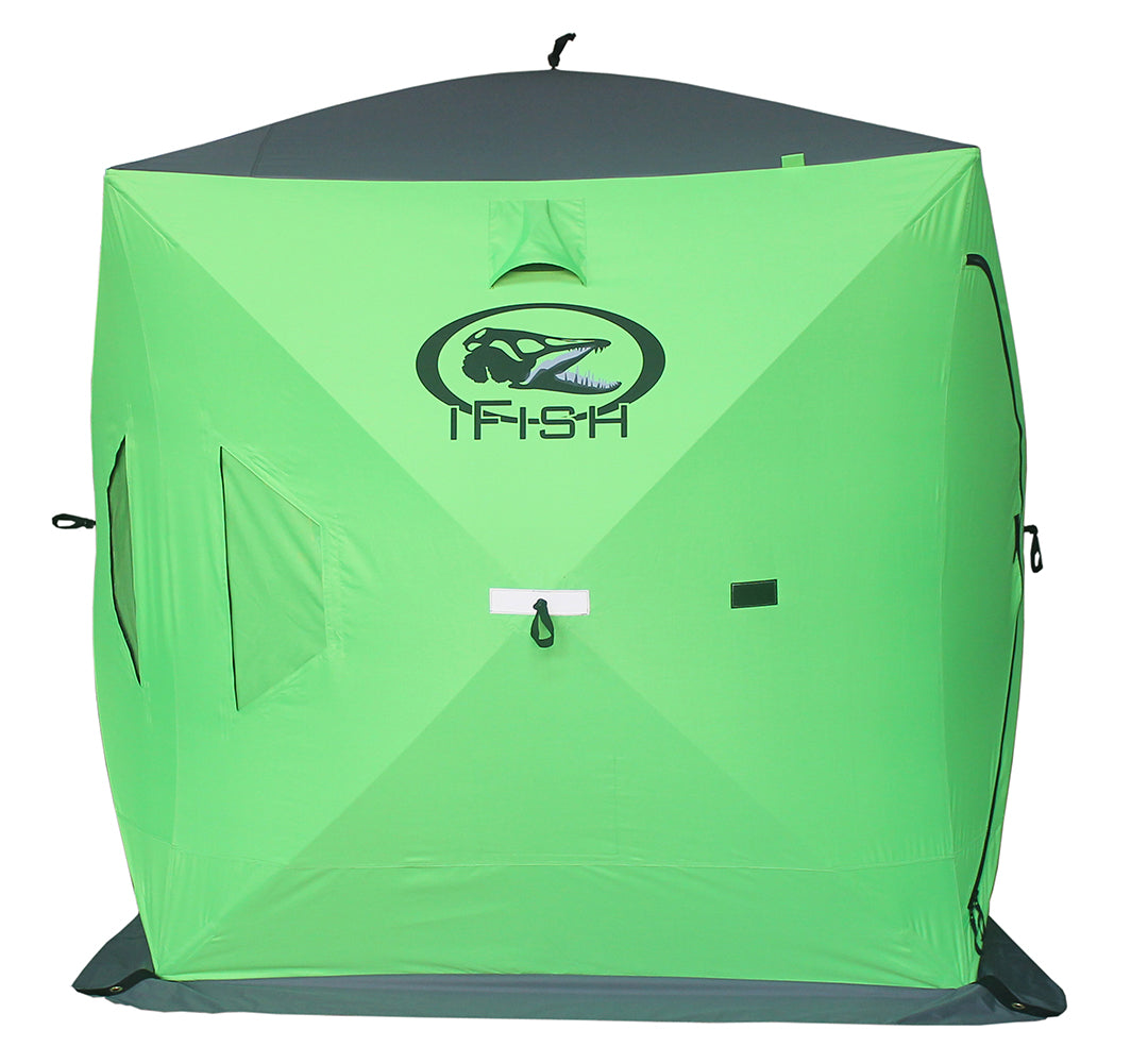 Ice Cabin 2 Isfisketält GREEN / 150X150X175CM